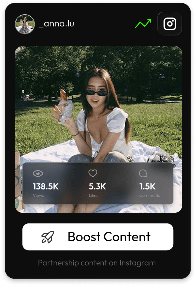 Boost (Partnership Ads) 1 — Creator Ads